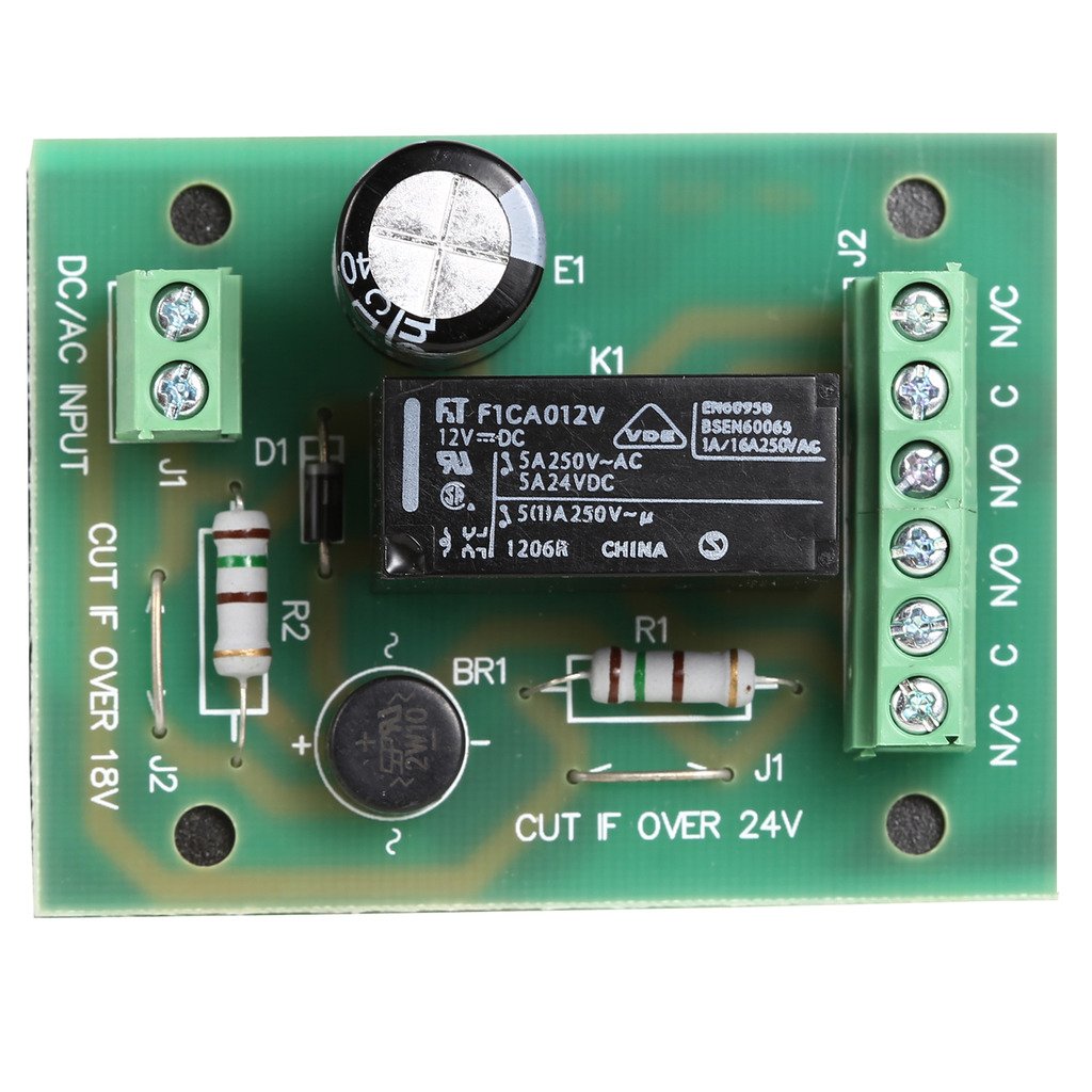 Relay Module of Remote Power Supplier Surveillance for Access Control System