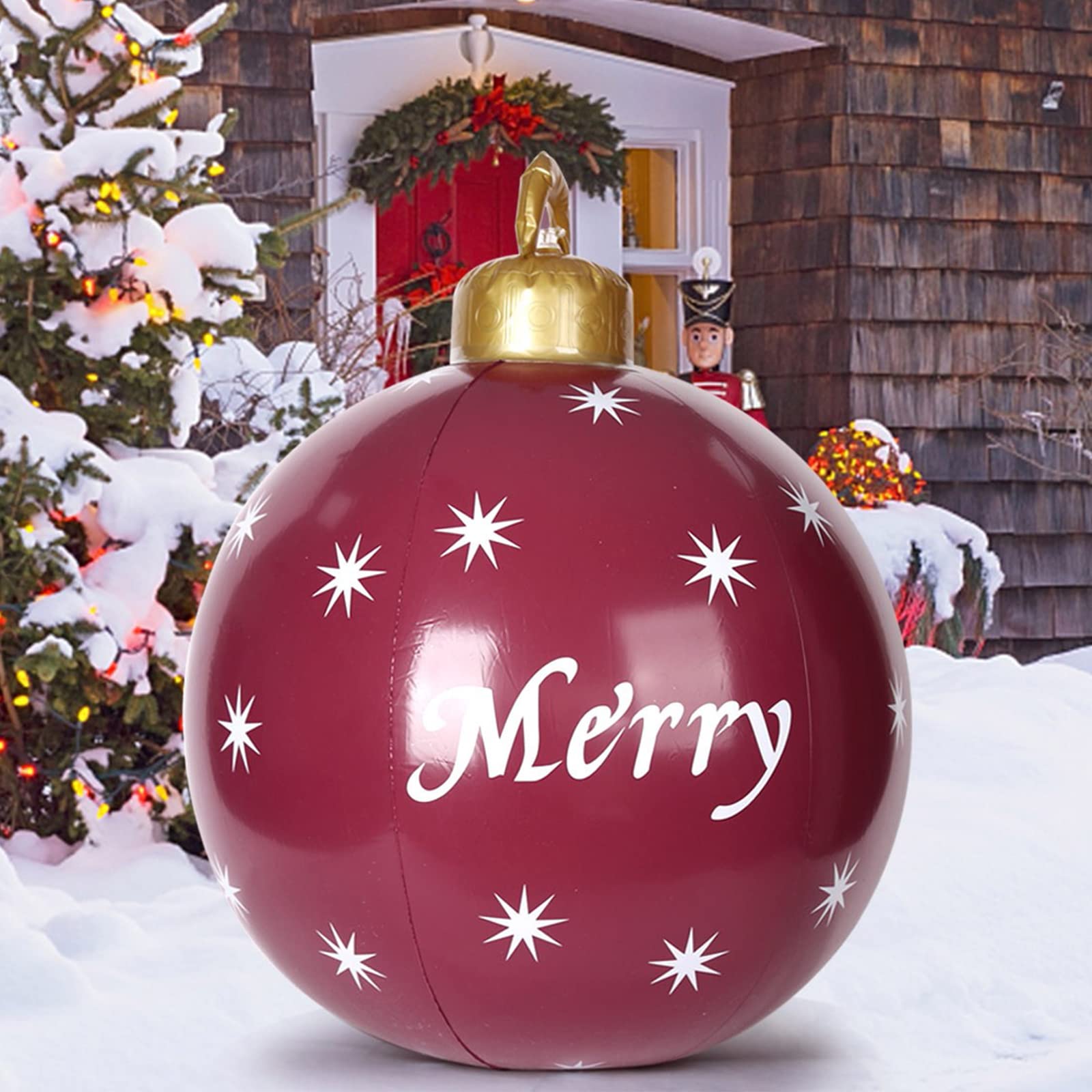 Merry christmas large outdoor ornaments Outlet