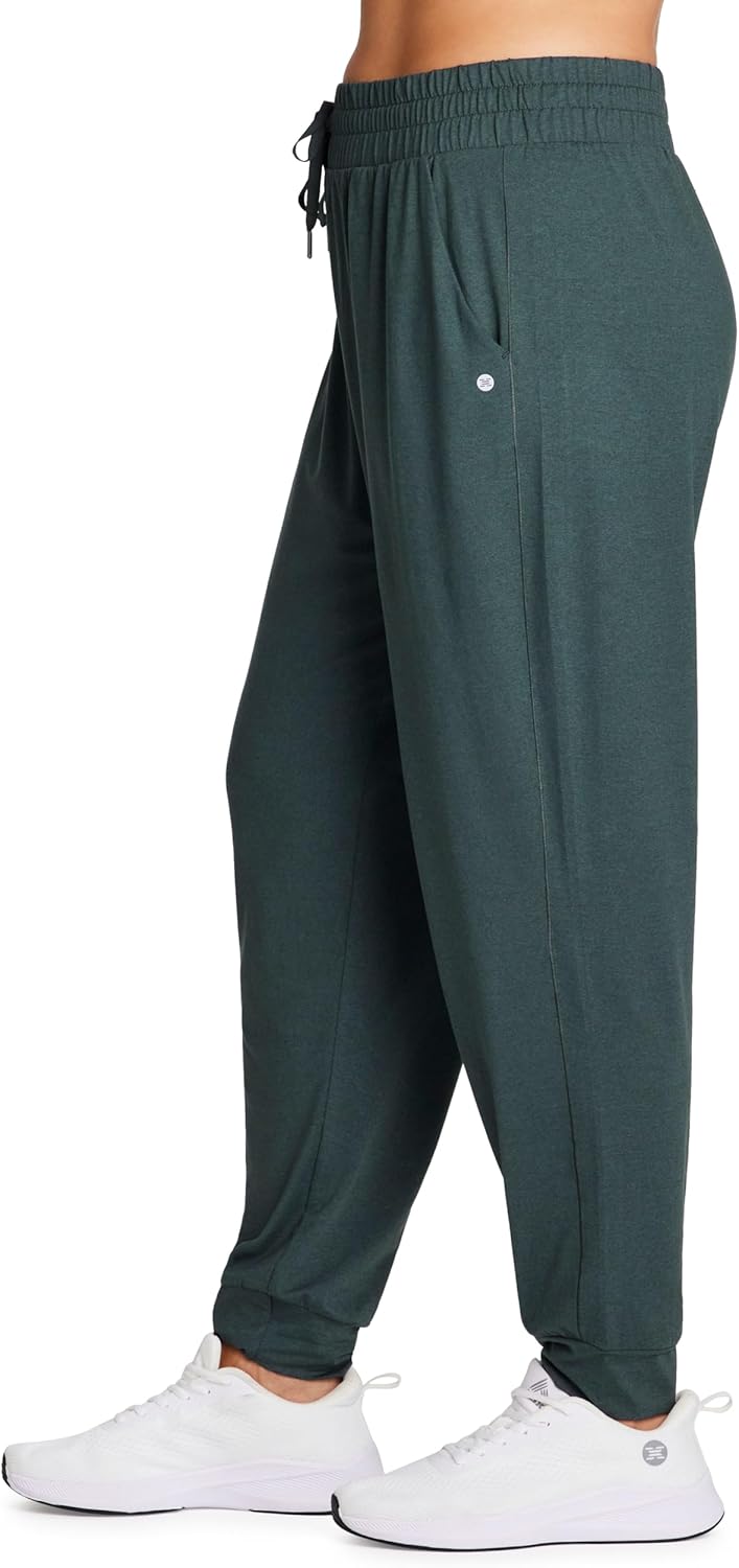 RBX Active Women's Joggers, Ultra Lightweight Sweatpants Buttery Soft Stretch Jersey Jogger Pants with Pockets - Image 4