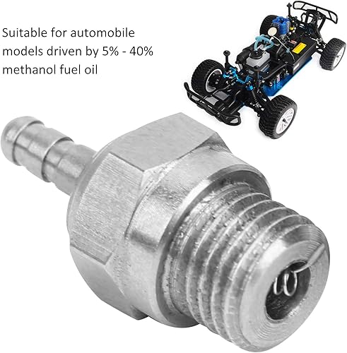 Miniatura 2 de 4 bujías RC, bujías de acero N3 N4 con junta, bujía caliente del motor para coche RC camión