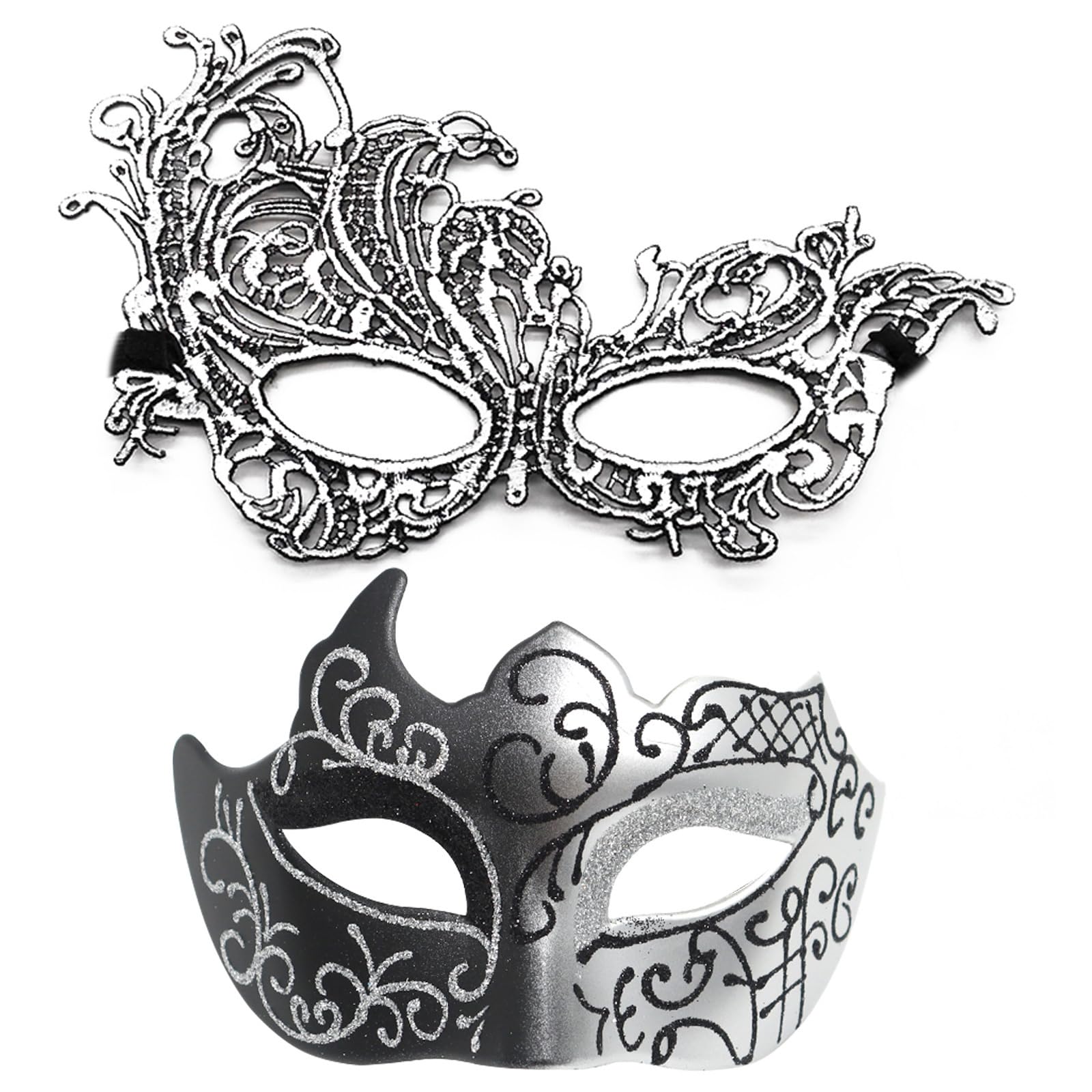 Xjdzineq Couple Masquerade Venetians Halloween Costume Cosplay Party Costume Ball Wedding Party Cosplay