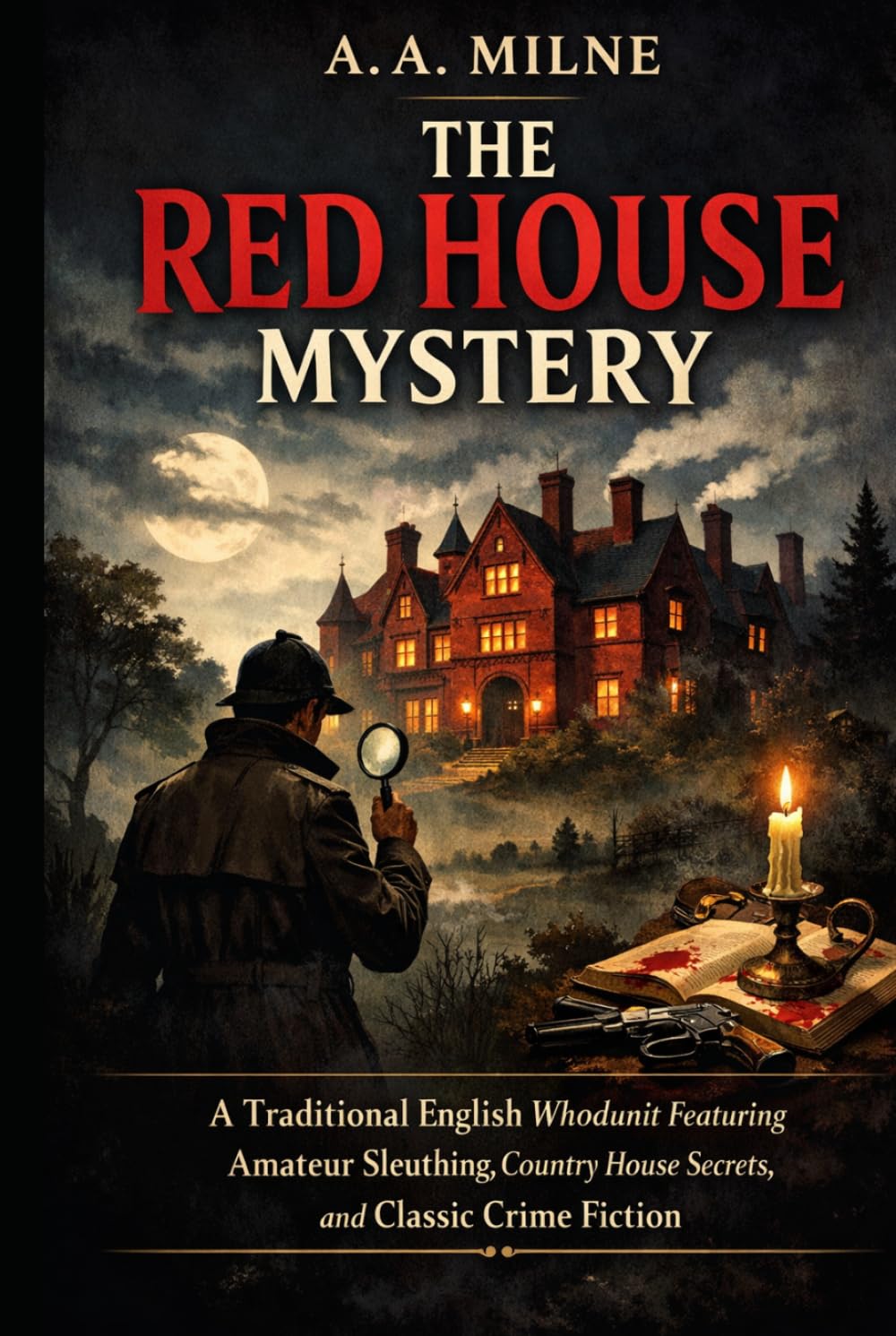 The Red House Mystery (Classic British Detective Novel): A Traditional English Whodunit Featuring Amateur Sleuthing, Country House Secrets, and Classic Crime Fiction