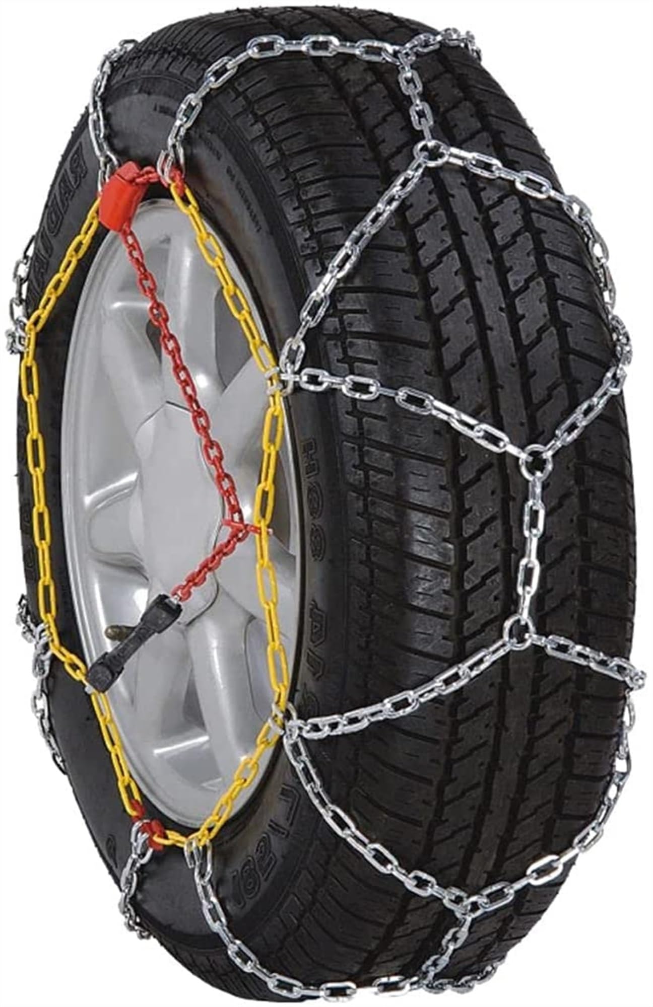 Chaînes à neige voiture 12mm KN90 pour pneus de véhicule 2 pièces