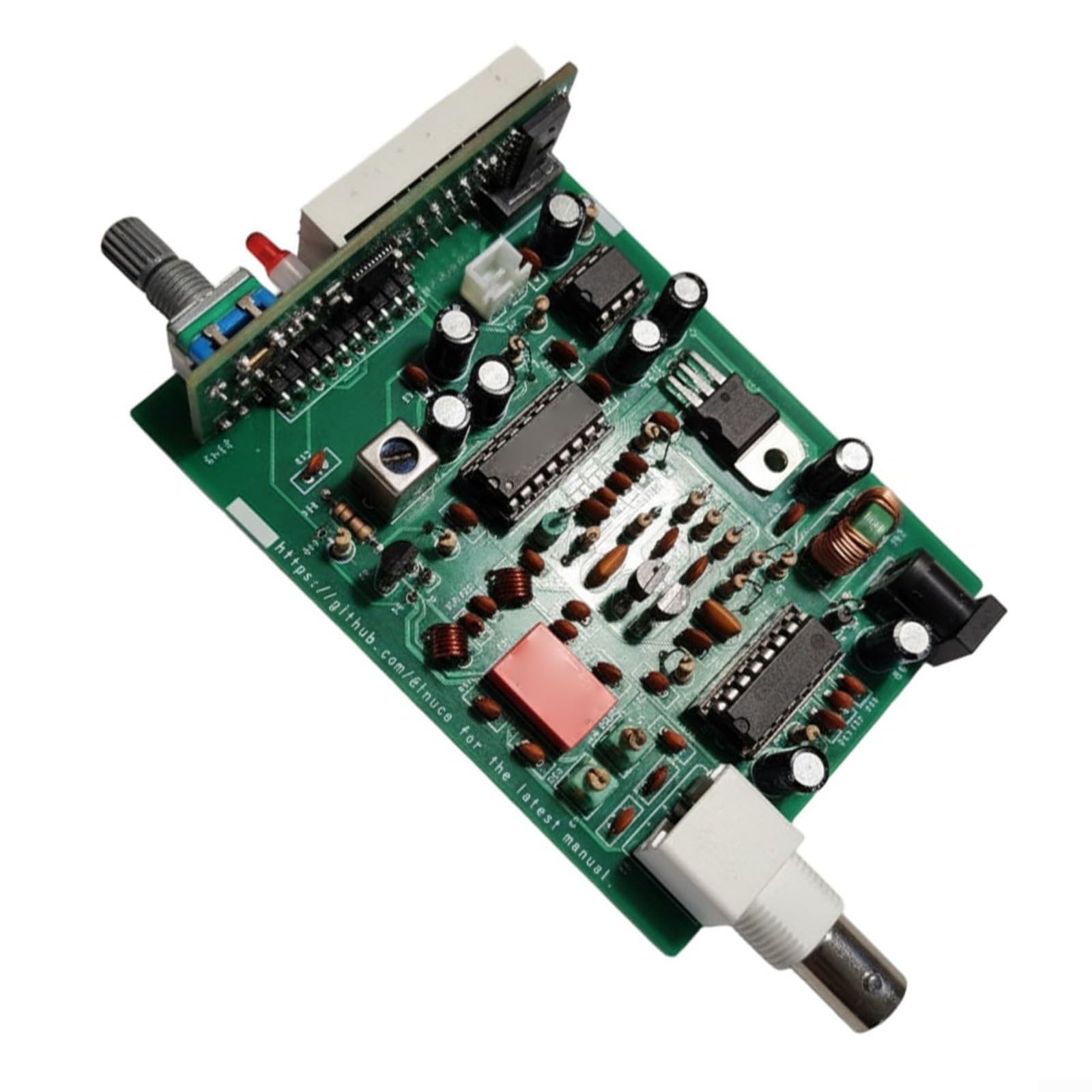 Kit récepteur PLL R20 pour radio FM 88-108 MHz et AM 118-136 MHz, kit radio DIY avec microcontrôleur STC8H1K17, design super hétérodyne pour les amateurs d'aviation, boîtier 71 x 100 mm