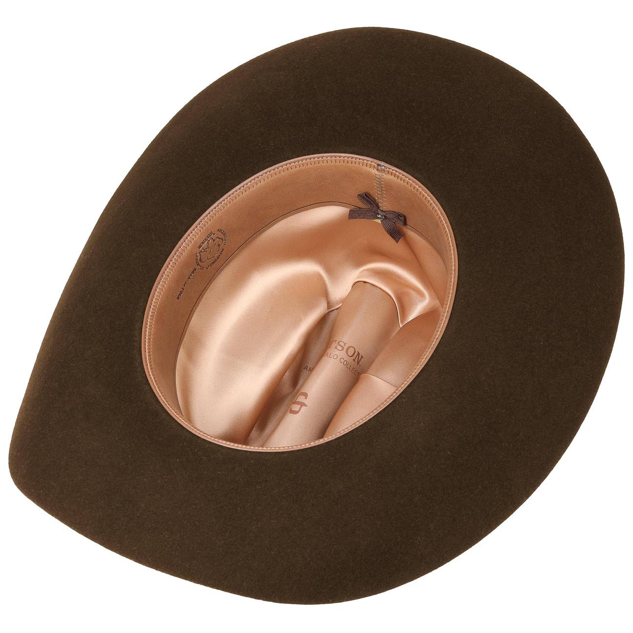 Stetson Kapelusz z Filcu The Valley 4X BuffaloMężczyźni - Made in USA filcowy siersci podszewką wiosna-lato jesień-zima Wiosna Lato Jesień