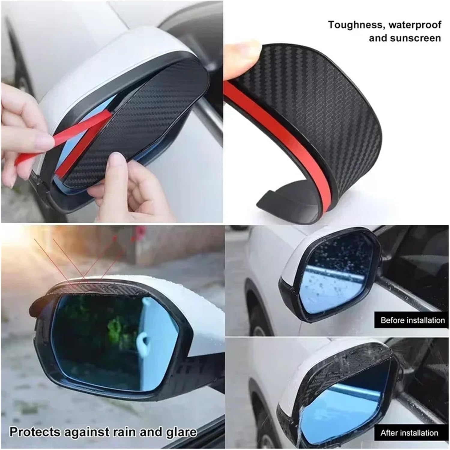 MG ZS ZX ZST VS 2018 〜 2024 2019 2020 レインサンシェード