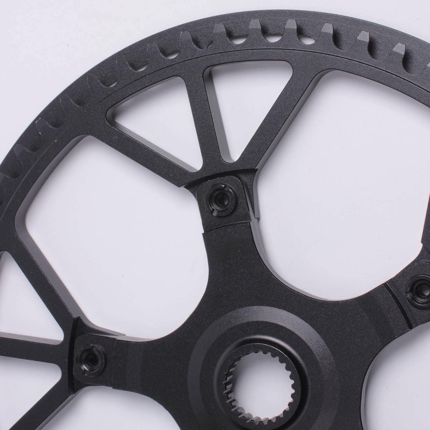 PROWHEEL Ebike 130 BCD 52T/54T/56T/58T/60T CL49 Chainring for 6 to 12 Speed,Fit Electric Bike Crankset,Torque Sensor,BAFANG LDS kclamber Crankset