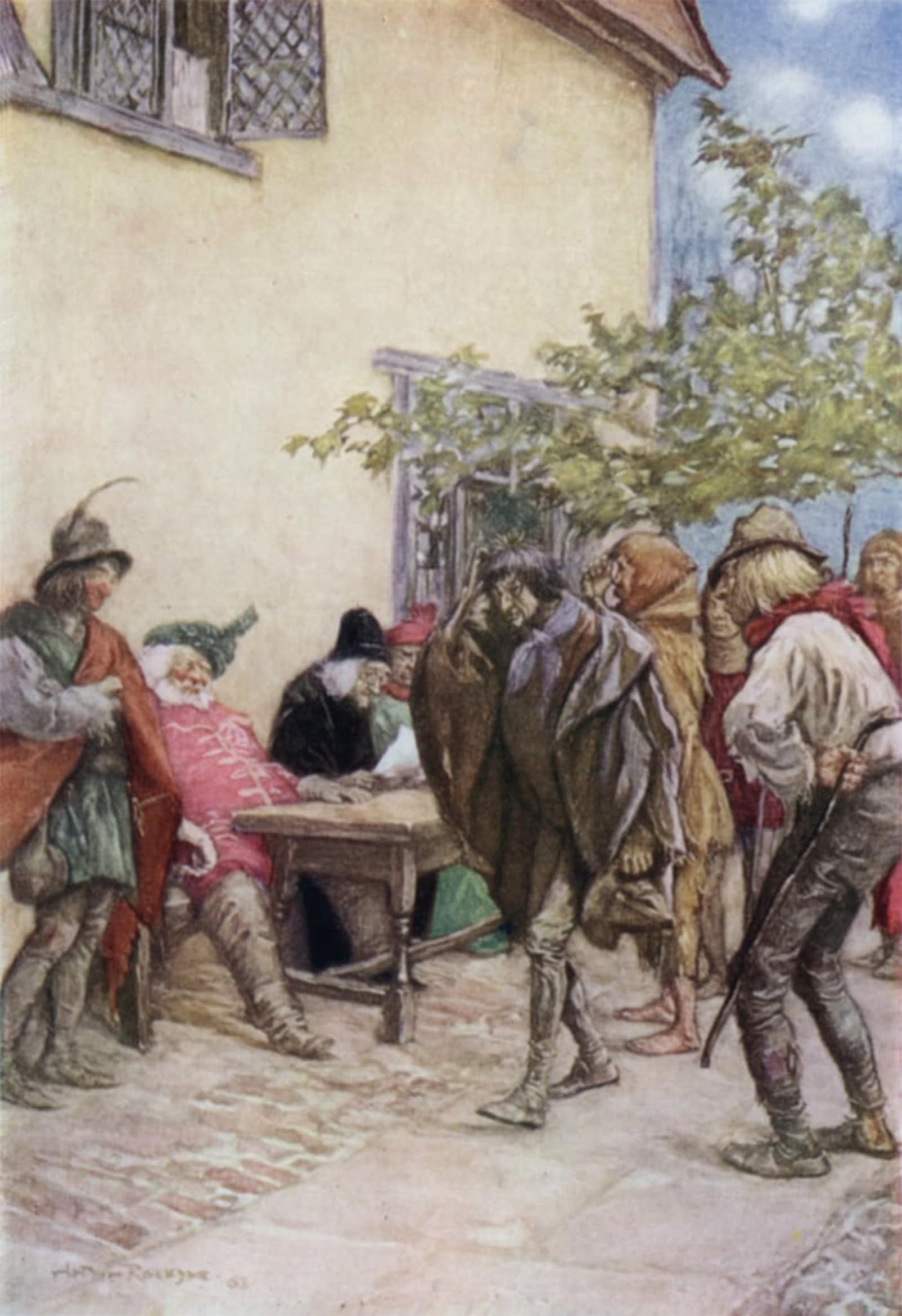 Serendipitp No Frame Aesthetic Poster Photo Wall Print Retro Picture King Henry Iv Part By Arthur Rackham Modern Wall Artwork For Home Decor 60X90cm
