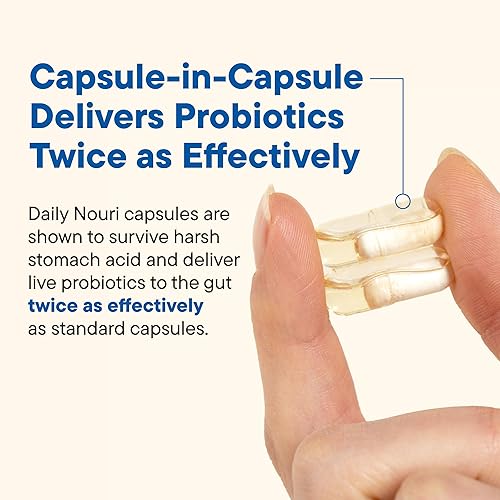 Miniatura 4 de Nouri Weight Health Probiótico y aceite omega - Probióticos para perder peso, tomar diariamente - Suministro para 30 días