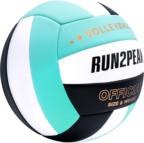 Miniatura 5 de Pelota de voleibol suave, tamaño oficial 5, pelotas de voleibol para interiores y exteriores, playa, piscina, juego para jóvenes, adolescentes,