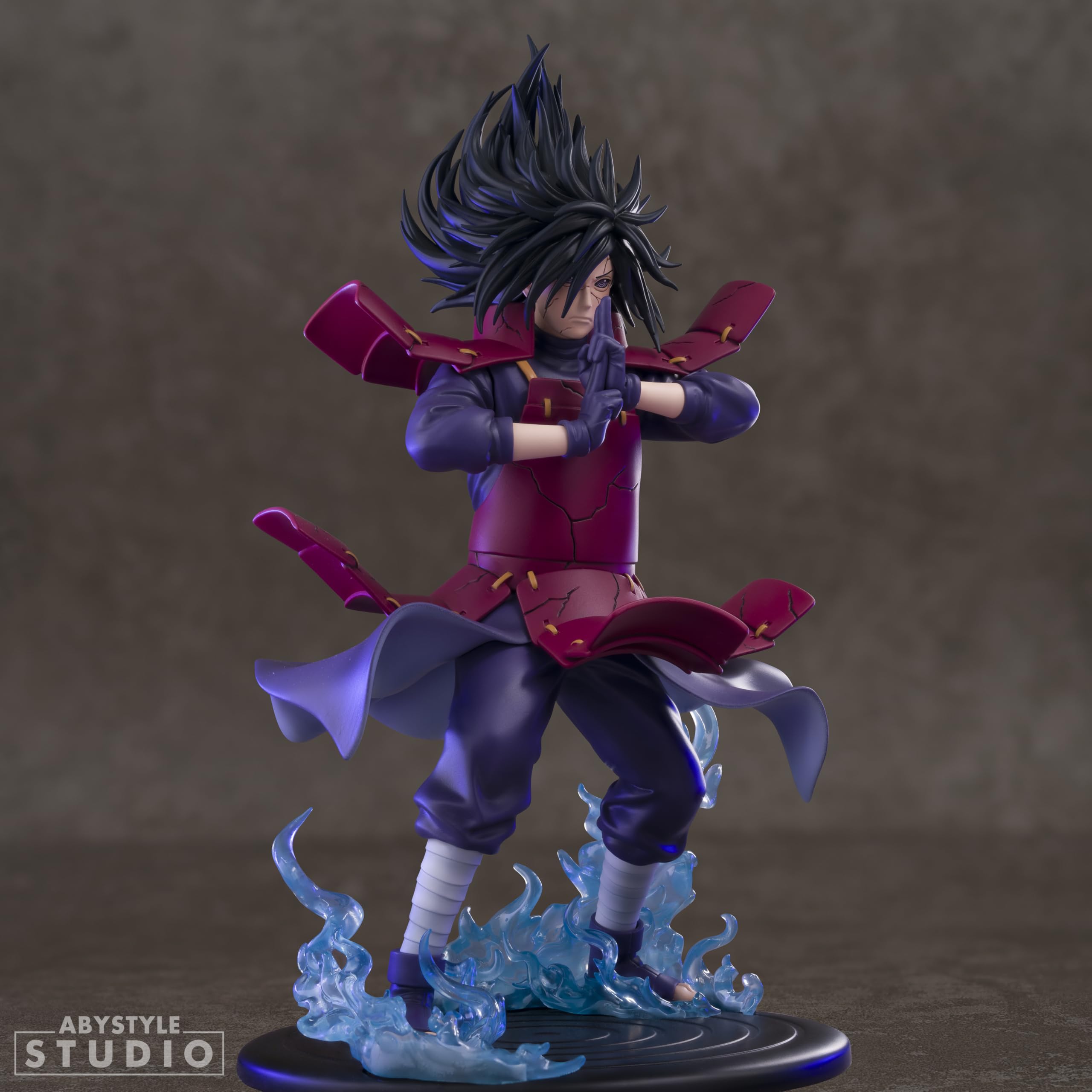 ABYSTYLE Studio – Figurine Naruto Shippuden Madara Uchiha – Produit Officiel – Statue Premium – Finitions Haute Qualité – Pièce de Collection