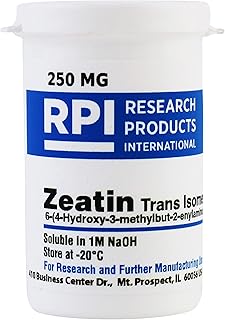 Zeatin, Trans Isomer [6-(4-Hydroxy-3-methylbut-2-enylamino) purine)], 250 Milligrams