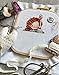 Nurge Square Embroidery Hoop - Plastic Cross Stitch Frame for Needlepoint & Embroidery - Adjustable Craft Hoop - Beige - No:3 (Medium)