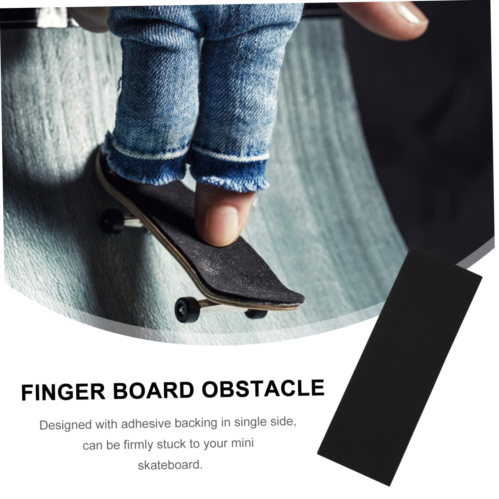 BESTonZON 50stücke rutschfeste Schaumstoff-griffbänder Für Finger-Skateboards Hochwertige Klebefolie Für Verbesserten Und Spielspaß