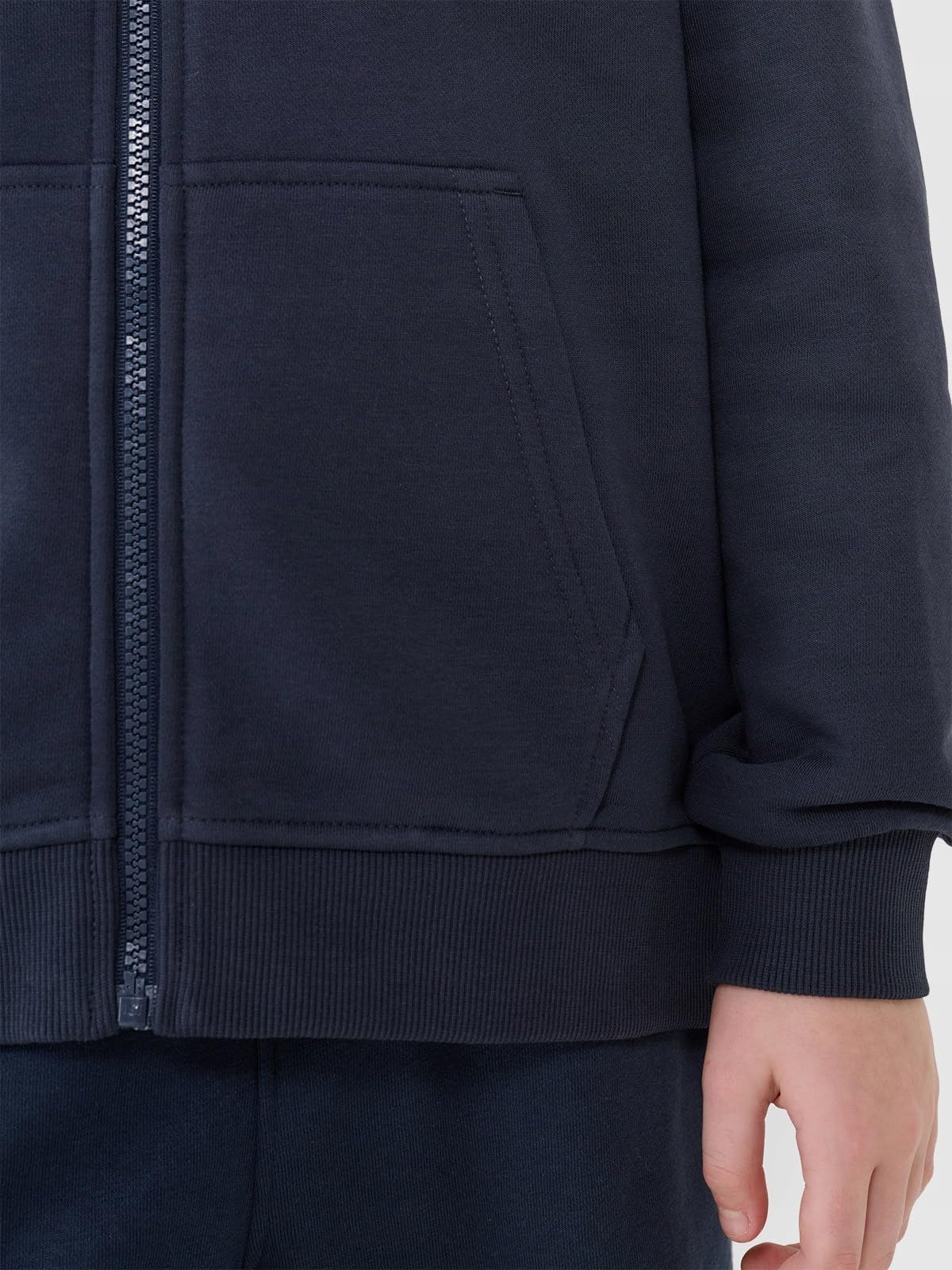 4F Bluza dresowa rozpinana z kapturem chłopięca