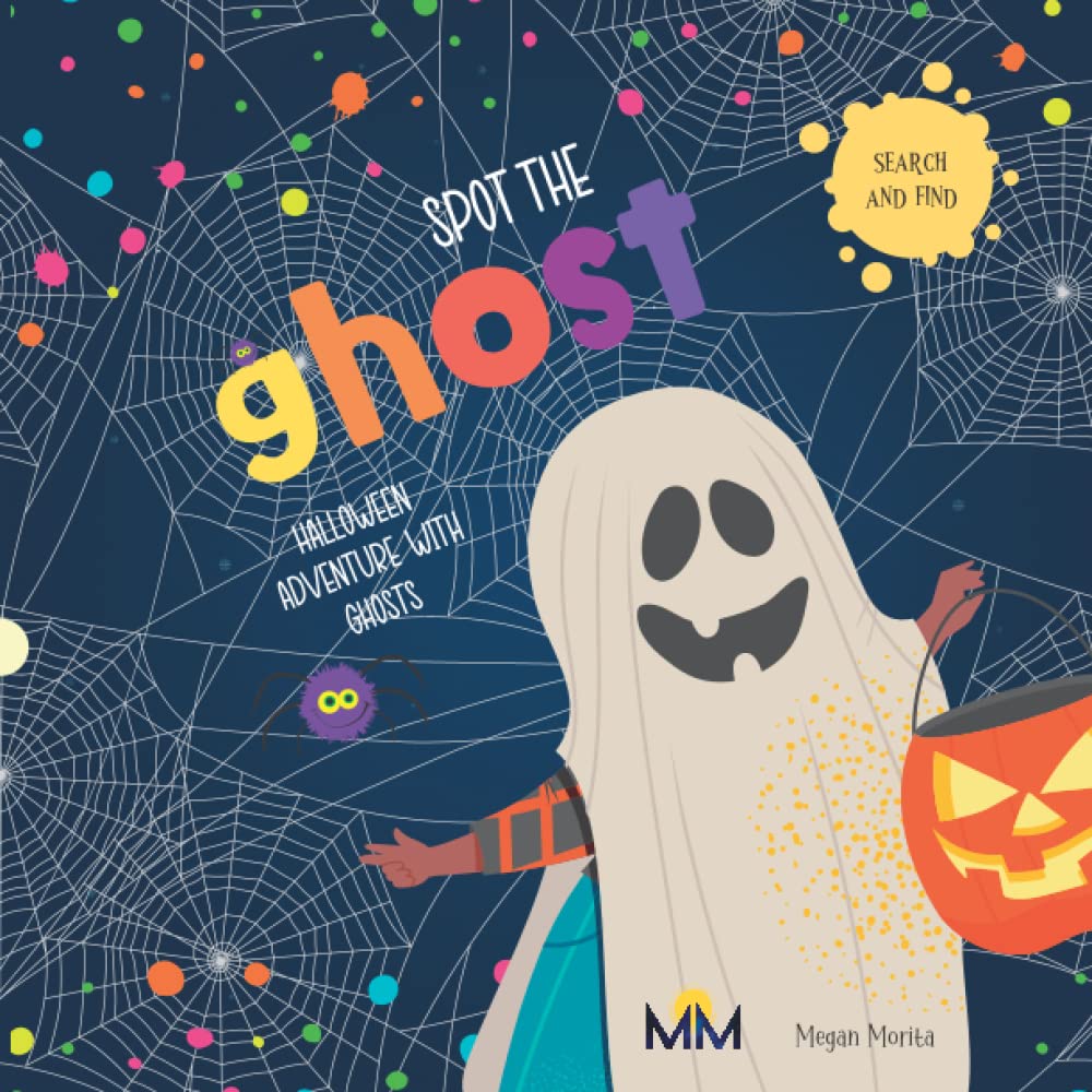 Spot The Ghost: Halloween Seek And Find Books For Kids 4-6 | Search And Find Books | I Spy Game For Kids | Hidden Objects Books