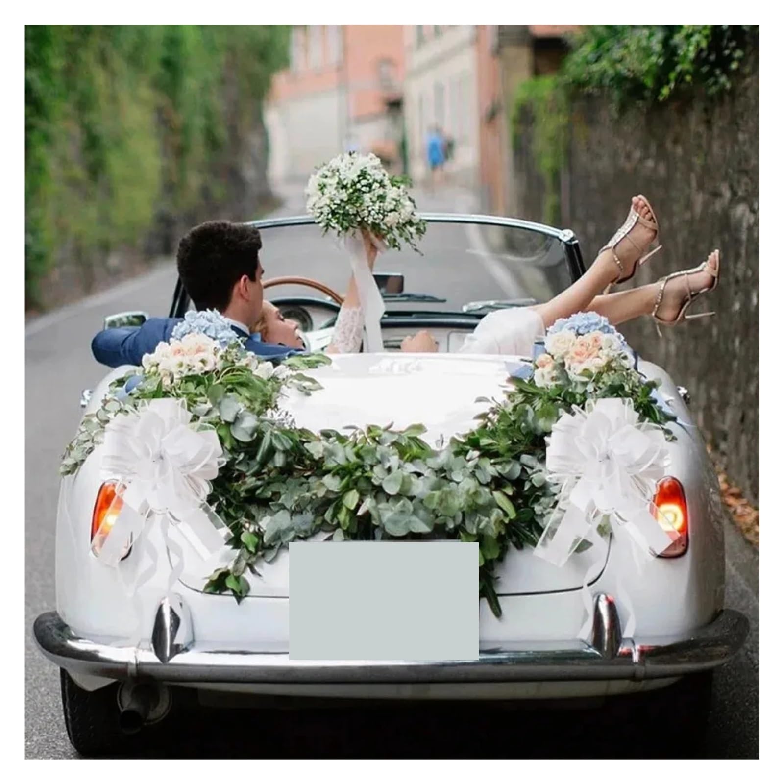 Fiocco for Auto da Matrimonio 20 Pezzi per Feste E Banchetti