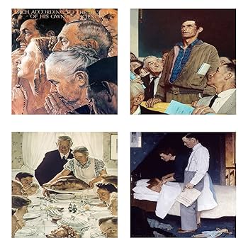 絵画 ノーマンロックウェル作 絵画の名前 on X: 