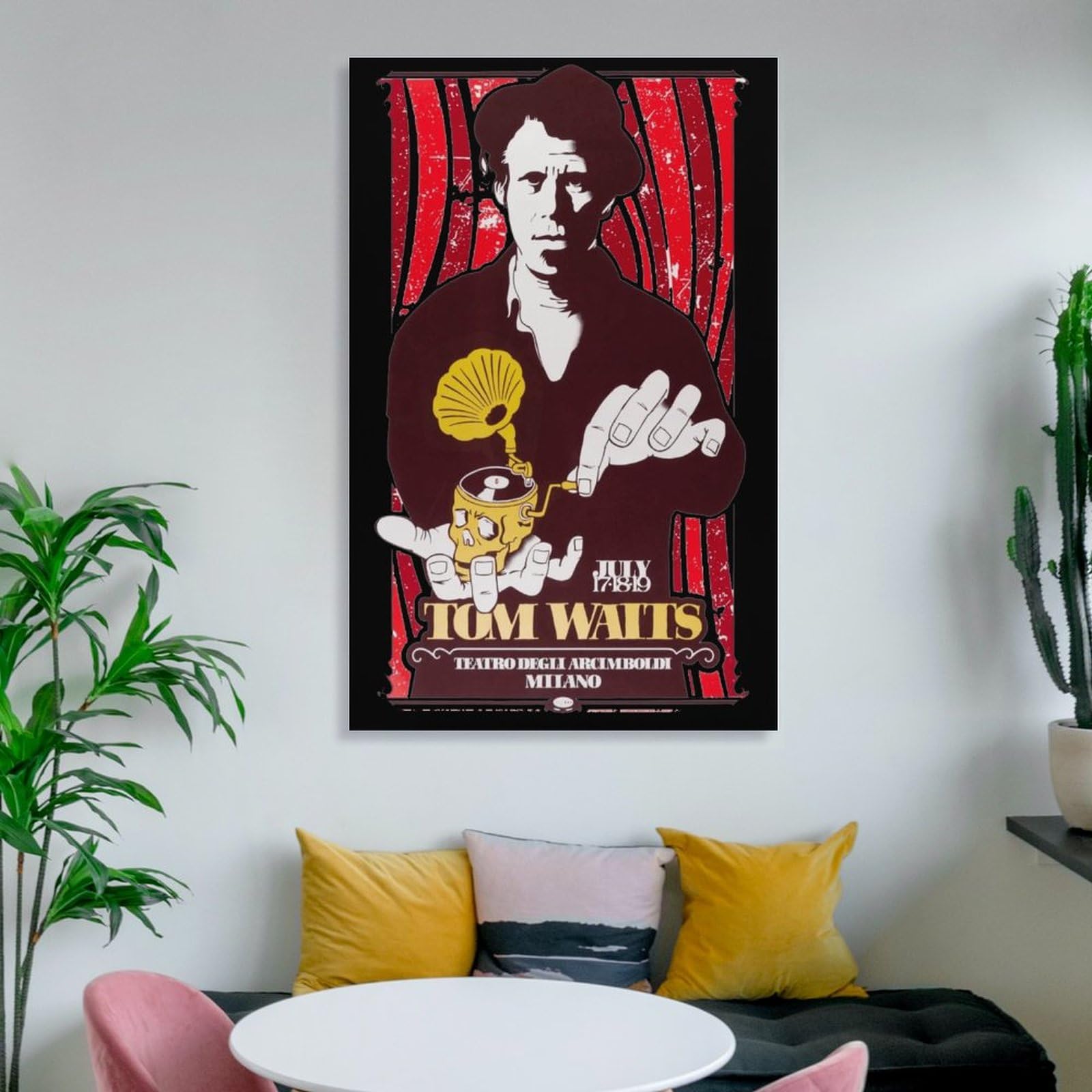 Amazon.co.jp: アートパネル ポスター トム・ウェイツ Tom Waits