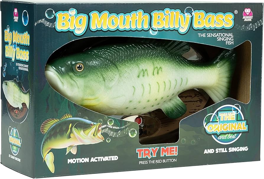 Amazon.com: Singing Fish Billy Bass - Sings 'I Will Survive
