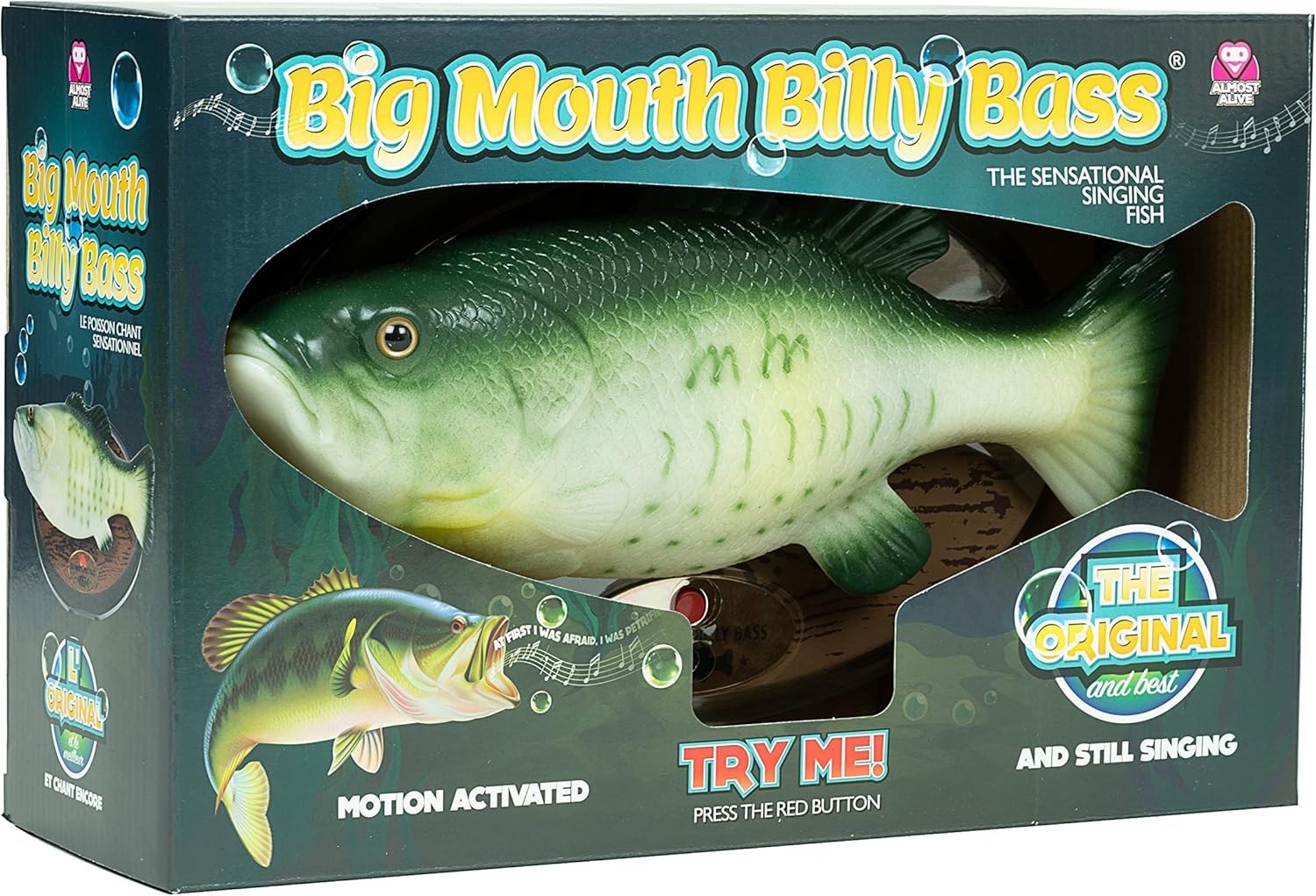 Amazon.com: Singing Fish Billy Bass - Sings 'I Will Survive' - Big