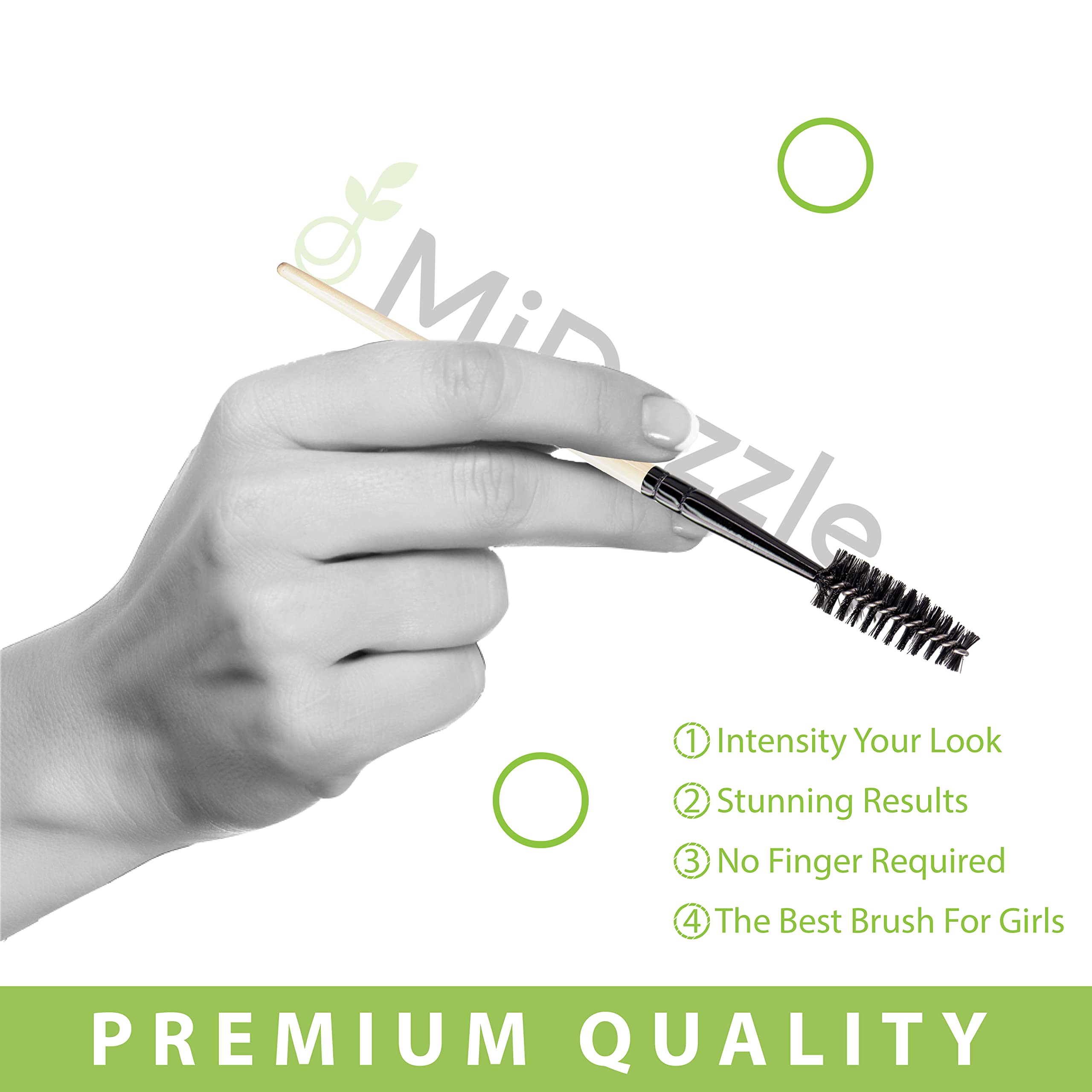 Midazzle Premium Wooden Mascara Brush (MIMB00511) - Image 3 thumbnail