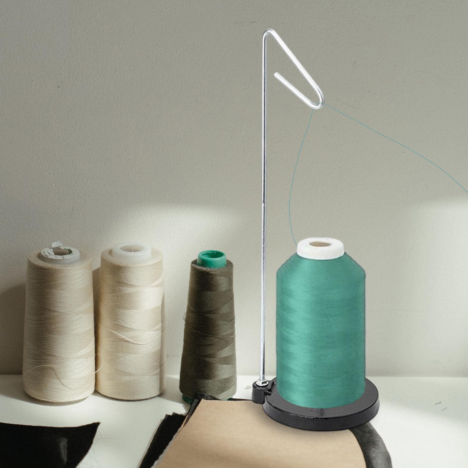 Soporte Metálico Para Bobinas De Hilo: Organizador De 60 Carretes Para Máquinas De Coser