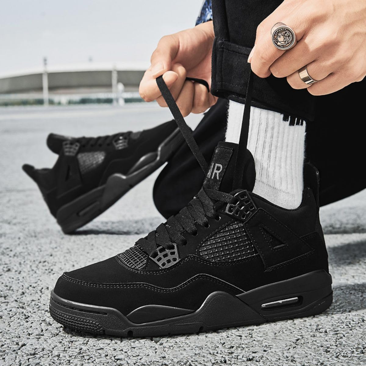 Herren-Basketball-Schuhe Herren-Sport-Schuhe Große Sportschuhe Mode Sport-Basketball-Schuhe