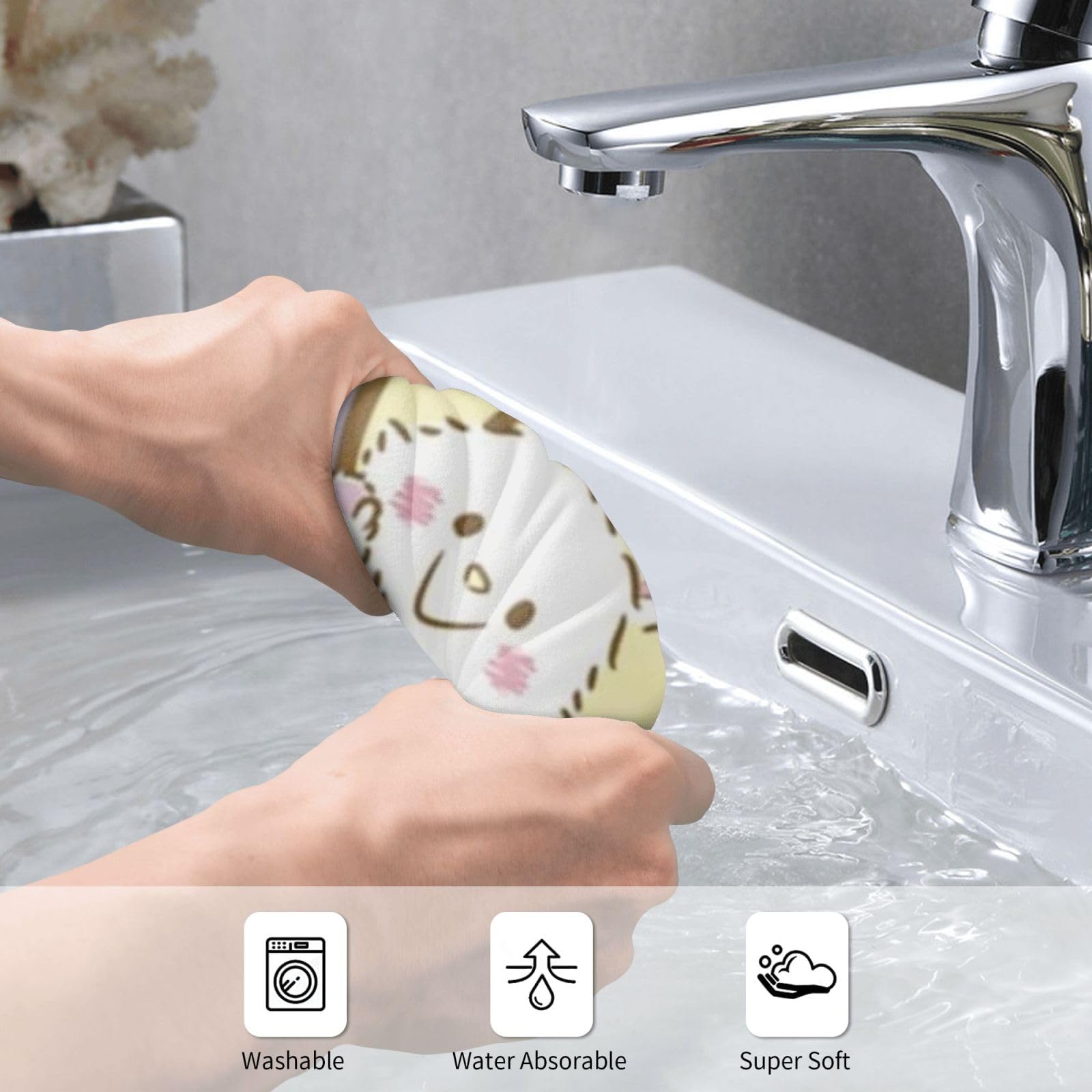 Amazon｜人気ウィッシュミーメル (3) フェイスタオル ビーチカーペット