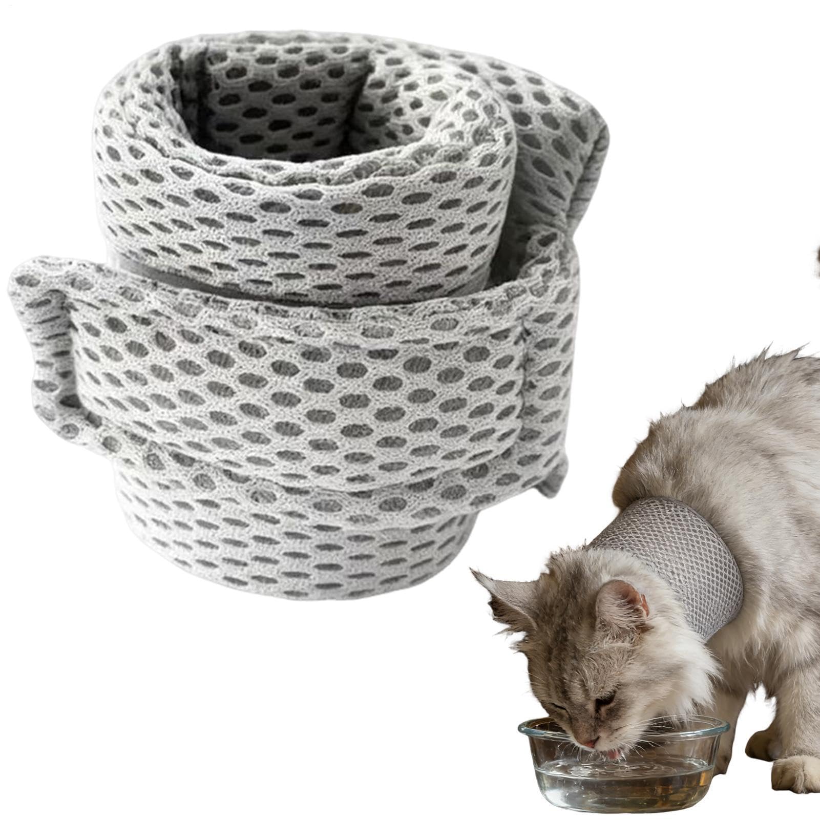 Dog Cone Collar - Anti Licking Breathable Soft Comfortable | Cat Head Cone Pet Collar,for Puppy Kitten Head Neck Indoor Outdoor Home Camping Recovery Spay