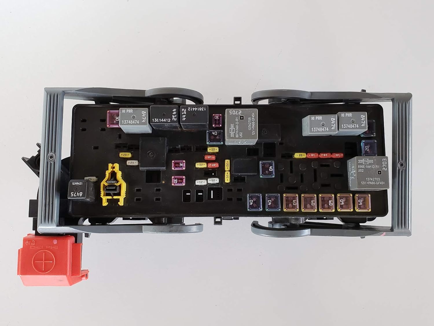 12-16 DODGE JOURNEY TIPM TEMIC TOTALLY INTEGRATED POWER FUSE BOX 68143314AD OEM
