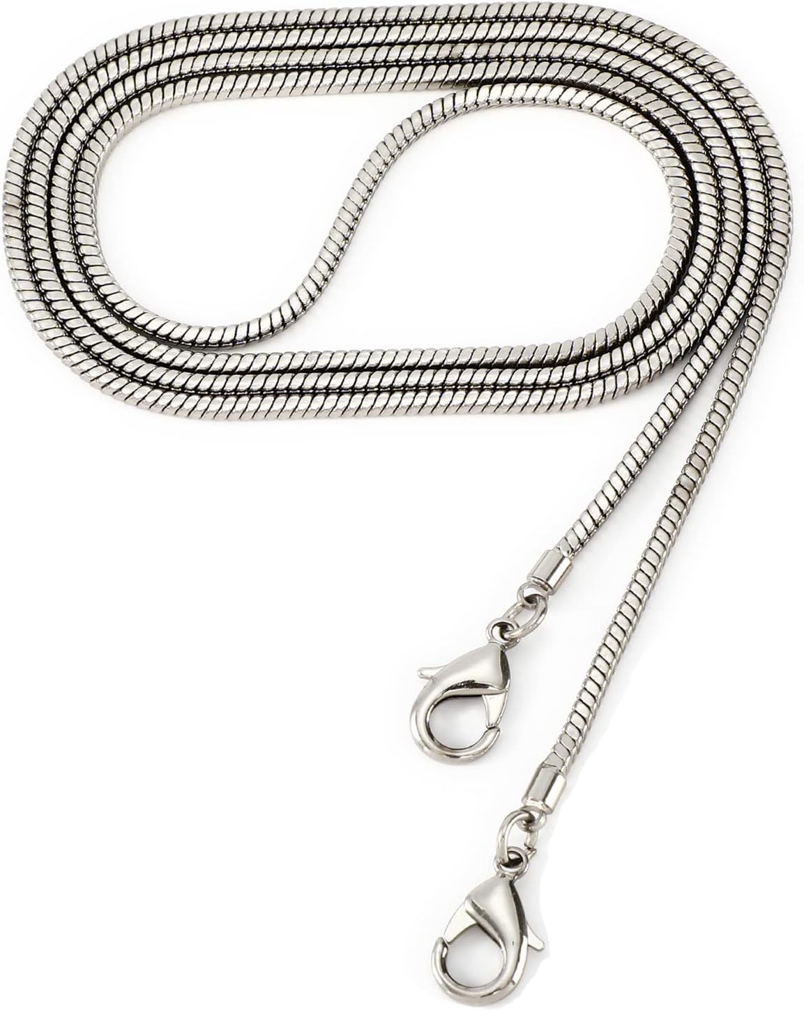 Small Square Copper Purse Shoulder Cross Body Handbag Bag Chains Strap Replacement(Silver, 47'')