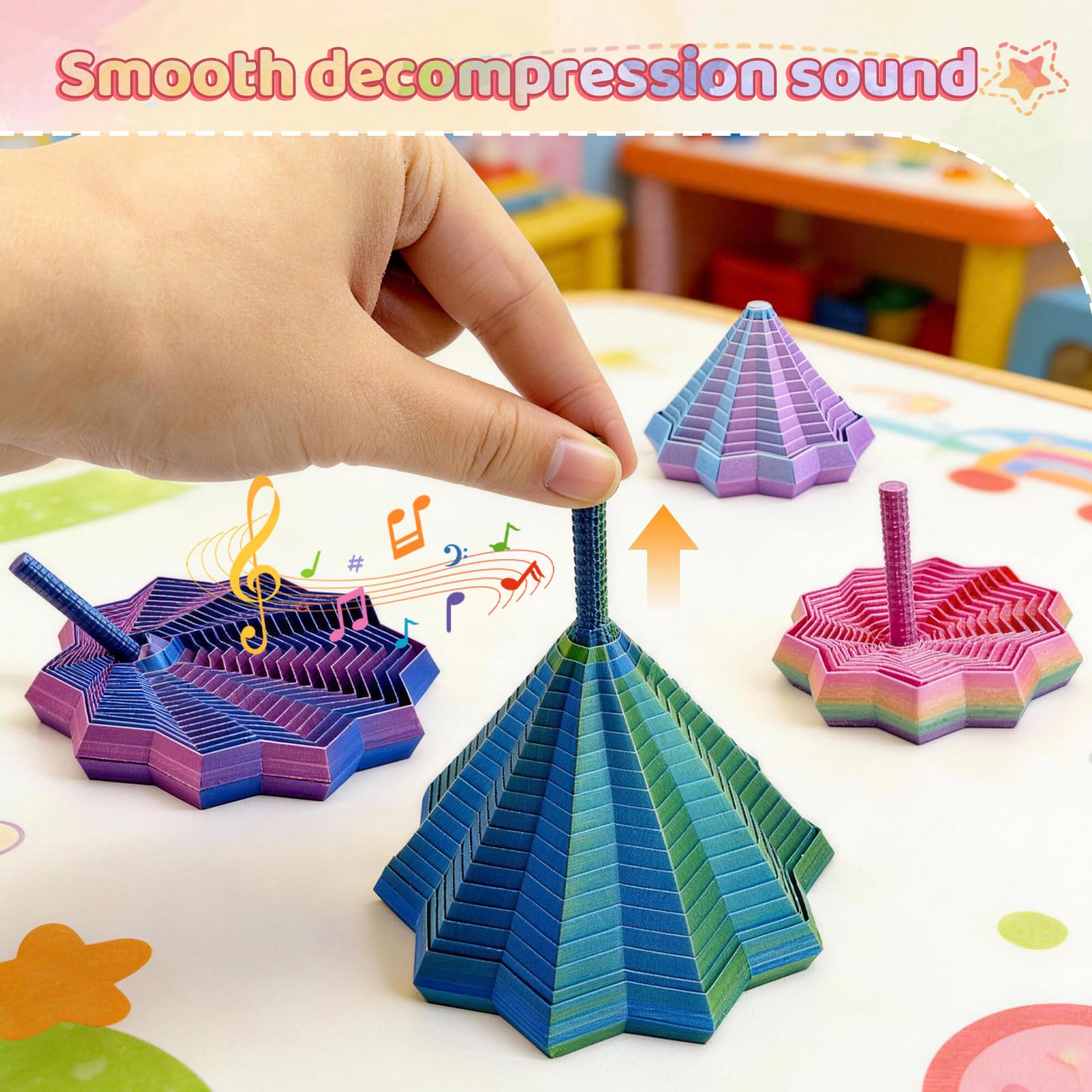 3D Printed Expanded Sensory Fidget Star - Image 4