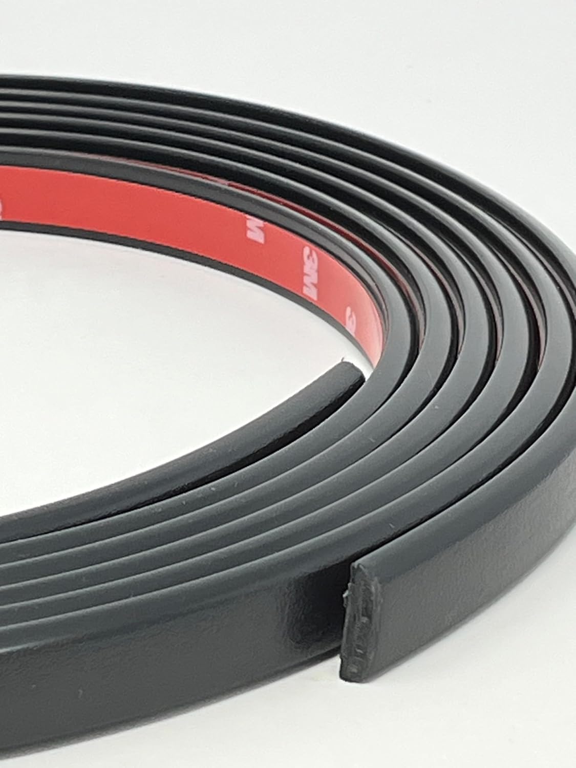 Embossed/Textured TRIM-GARD 3/4" x 42' All Black Body Side Molding for Cars, Trucks, SUVS, and Trailers- Decorative Protective Trim molding (42 Feet) PC02-42 PC02-16