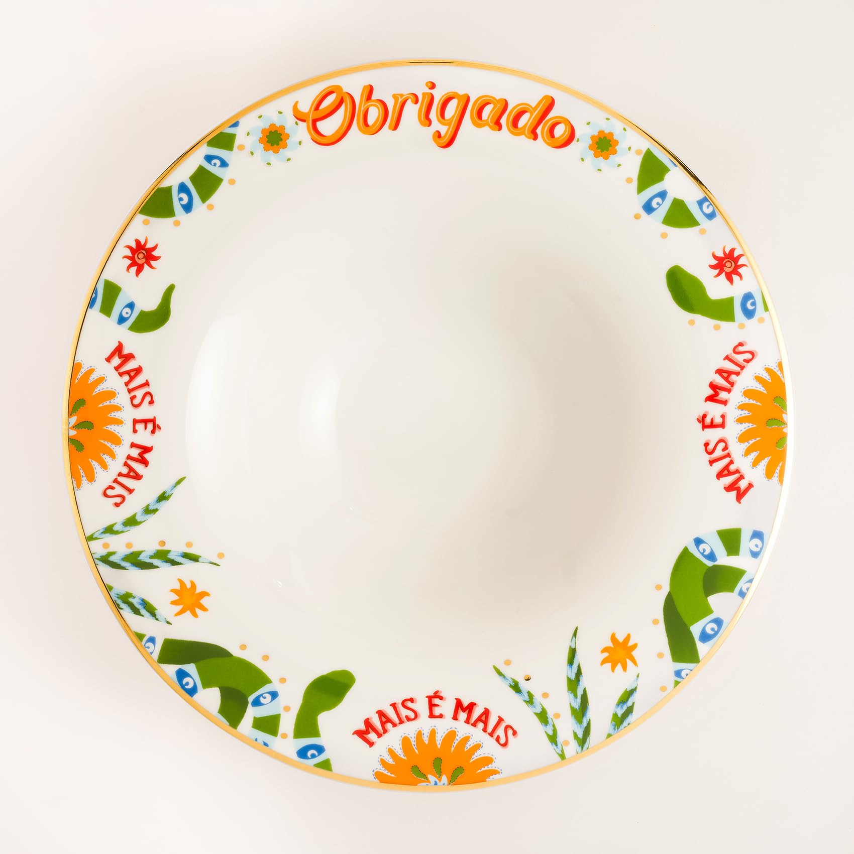 Lublın Porselen Makarna Tabağı 30 Cm Yeşil