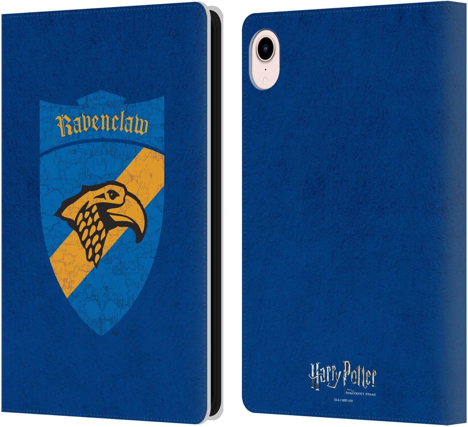 Head Case Designs Officially Licensed Harry Potter Hogwarts Crest Sorcerer's Stone I Leather Wallet Case Compatible with Apple iPad 10.2 2019/2020/2021