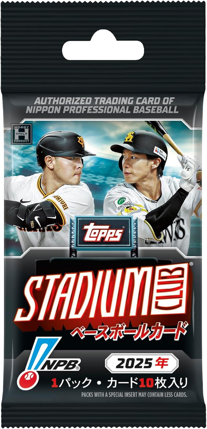 topps NPB ベースボールカード 1ボックス 未開封 シュリンク付き 予約受付商品】2025 TOPPS トップス NPB FINEST ベースボールカード