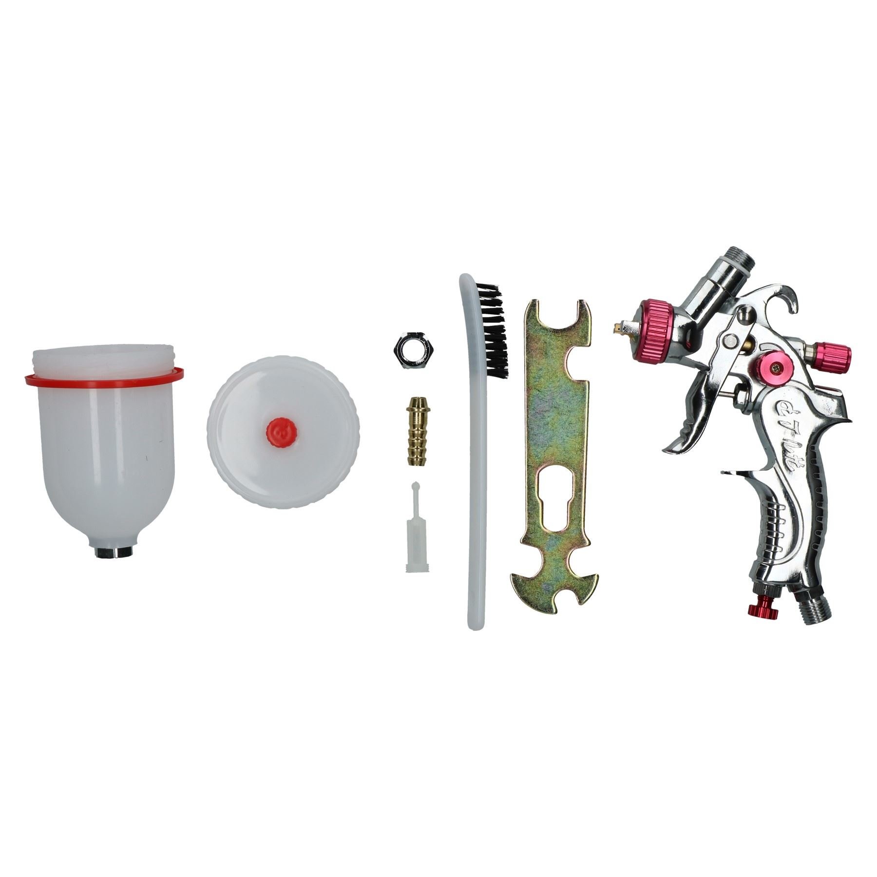 Mini HVLP Gravity Feed Spray Gun 0.8mm Nozzle AT811