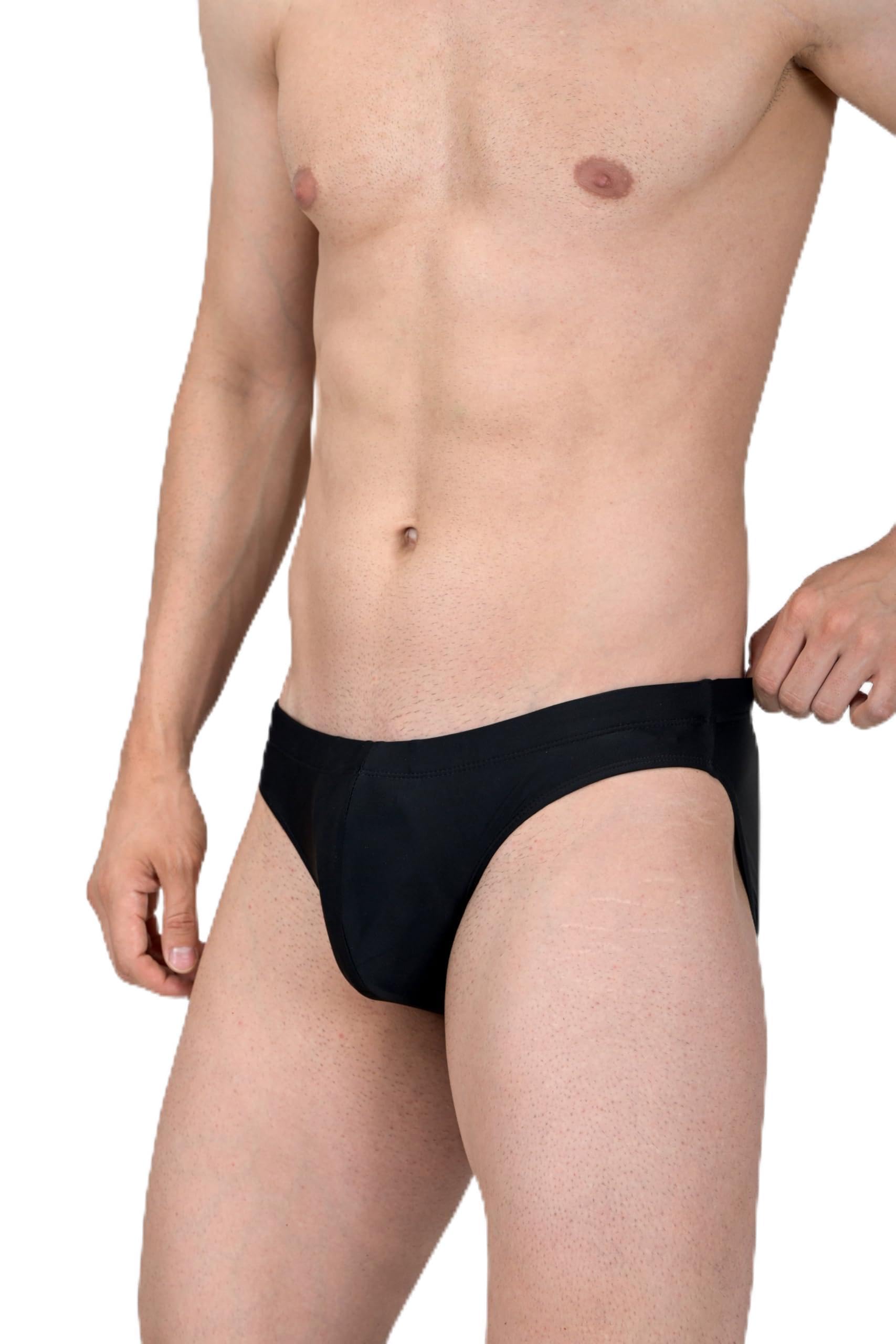 panteasy Back Pocket Swimwear Brief Frenchie Anti Bacterial, Colour Fresh, Moisture Wicking-picture-37