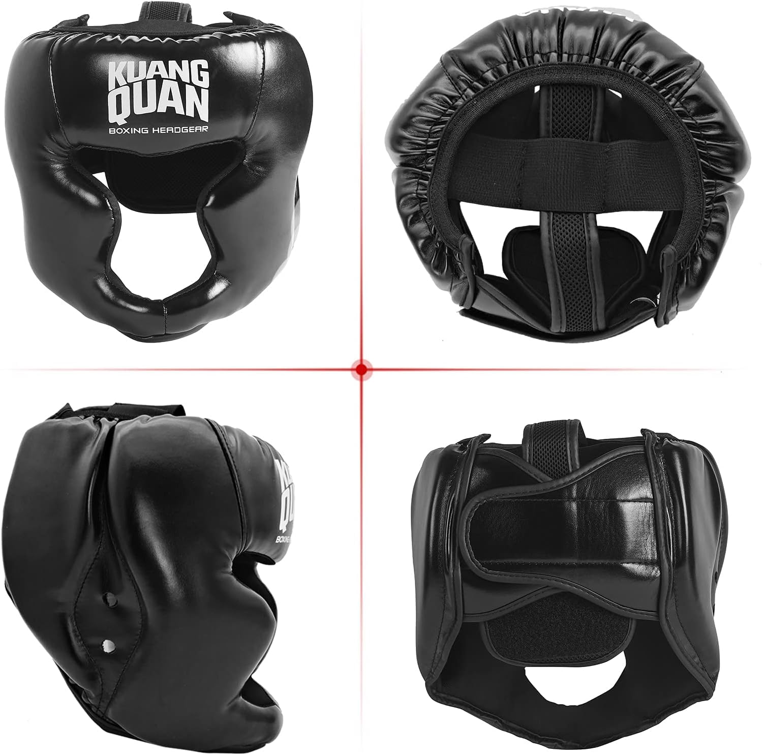 Casque de Boxe pour Kickboxing, Arts Martiaux, Entraînement MMA, Protection du Visage, Casque avec Protection Maximale