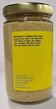 Todd Bosley's World Famous Dill Pickle Mustard (3 Pack)