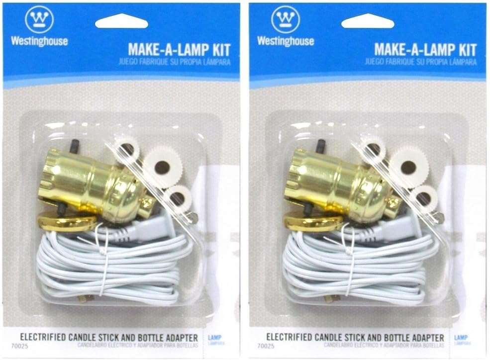 Westinghouse Lighting 70025 Corp Make-A-Lamp Kit - 2 Pack