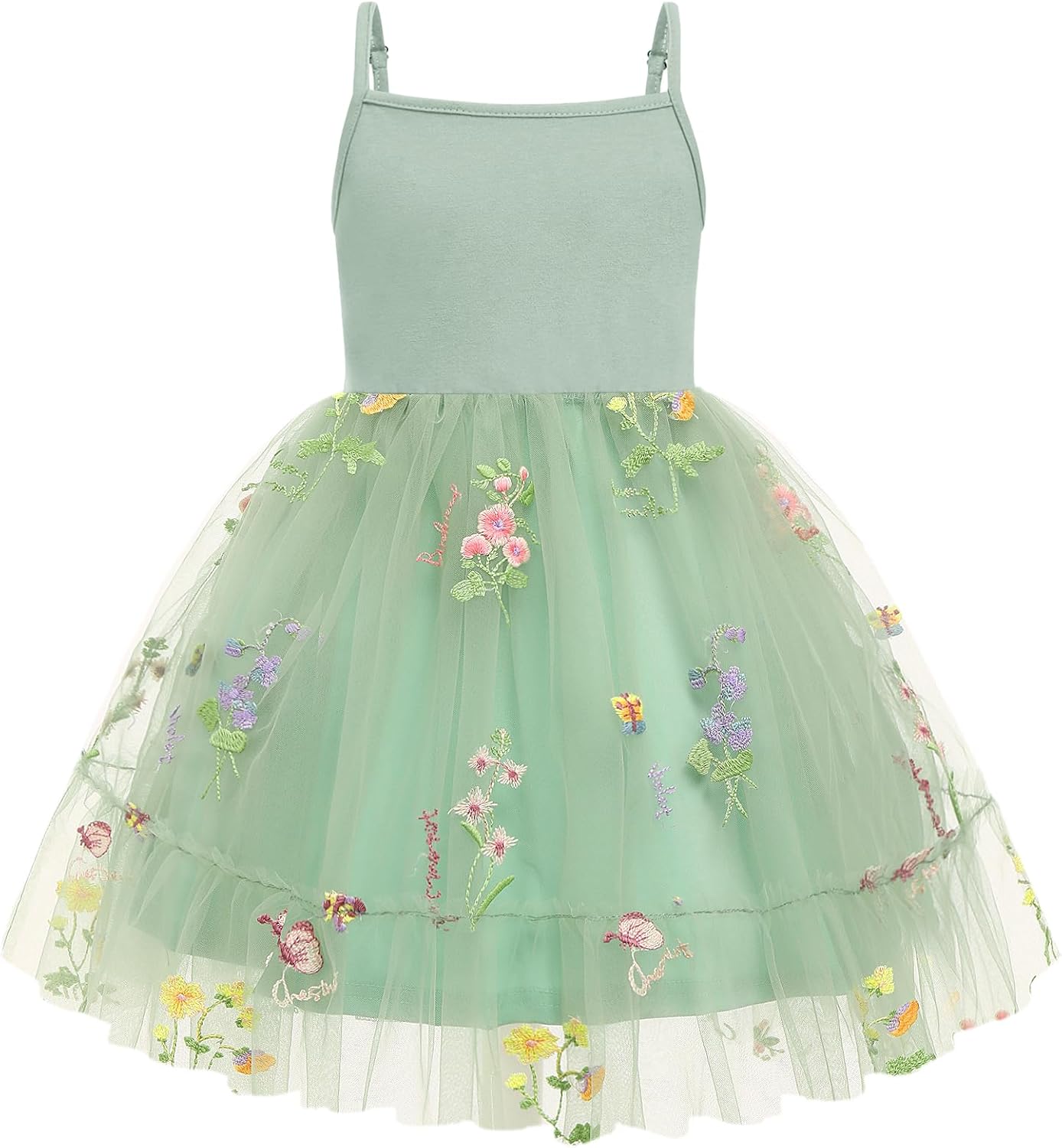 Arshiner Toddler Girls Tulle Dress Tutu Birthday Princess Dresses Formal Photoshoot Outfit Summer Clothes