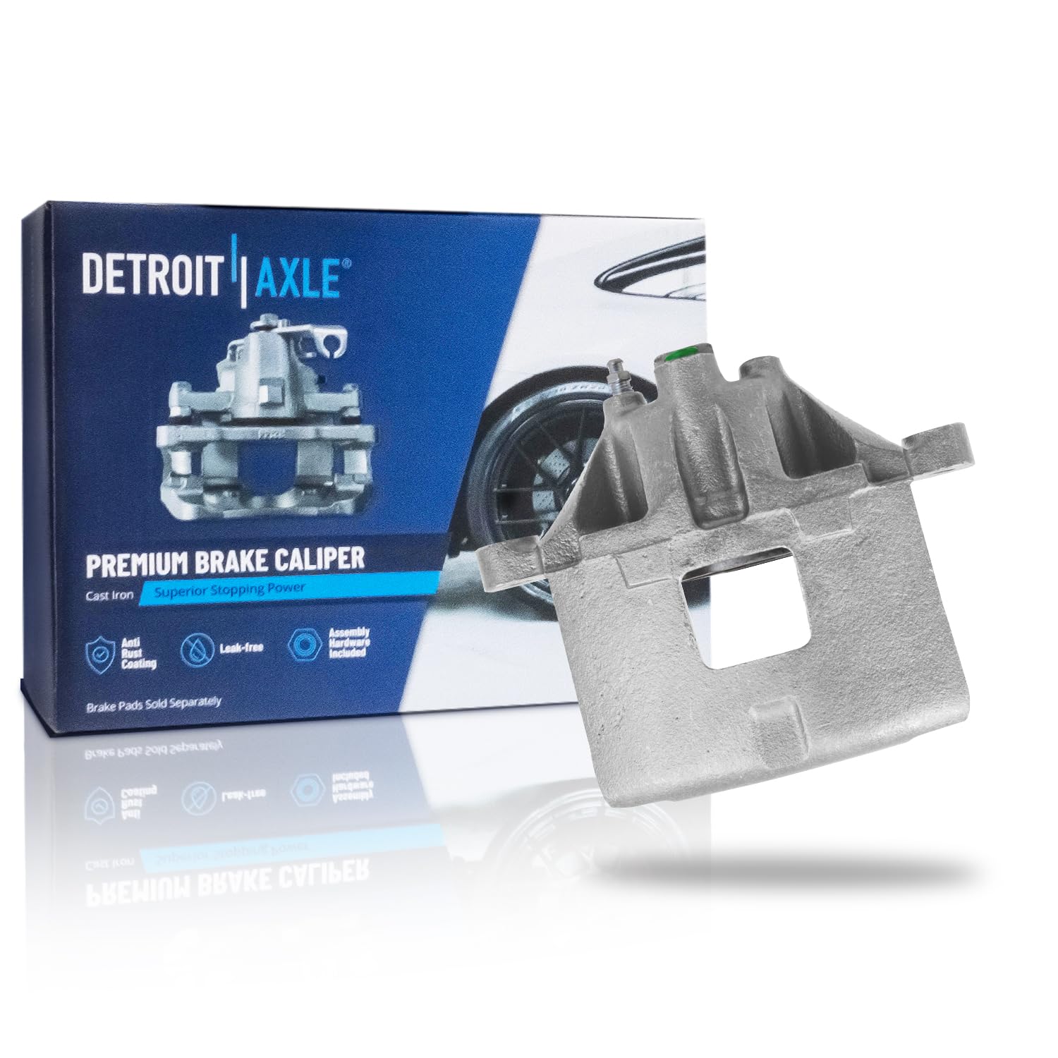 Detroit Axle - Front Right Brake Caliper for Chevy Impala Buick LeSabre