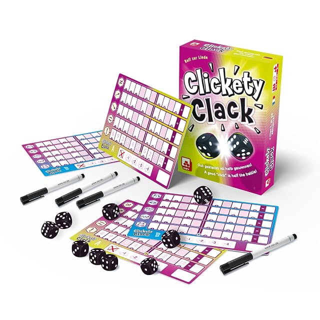 Foto 3 de 7 de NSV - 4156 - Clickety CLACK - Juego de Dados