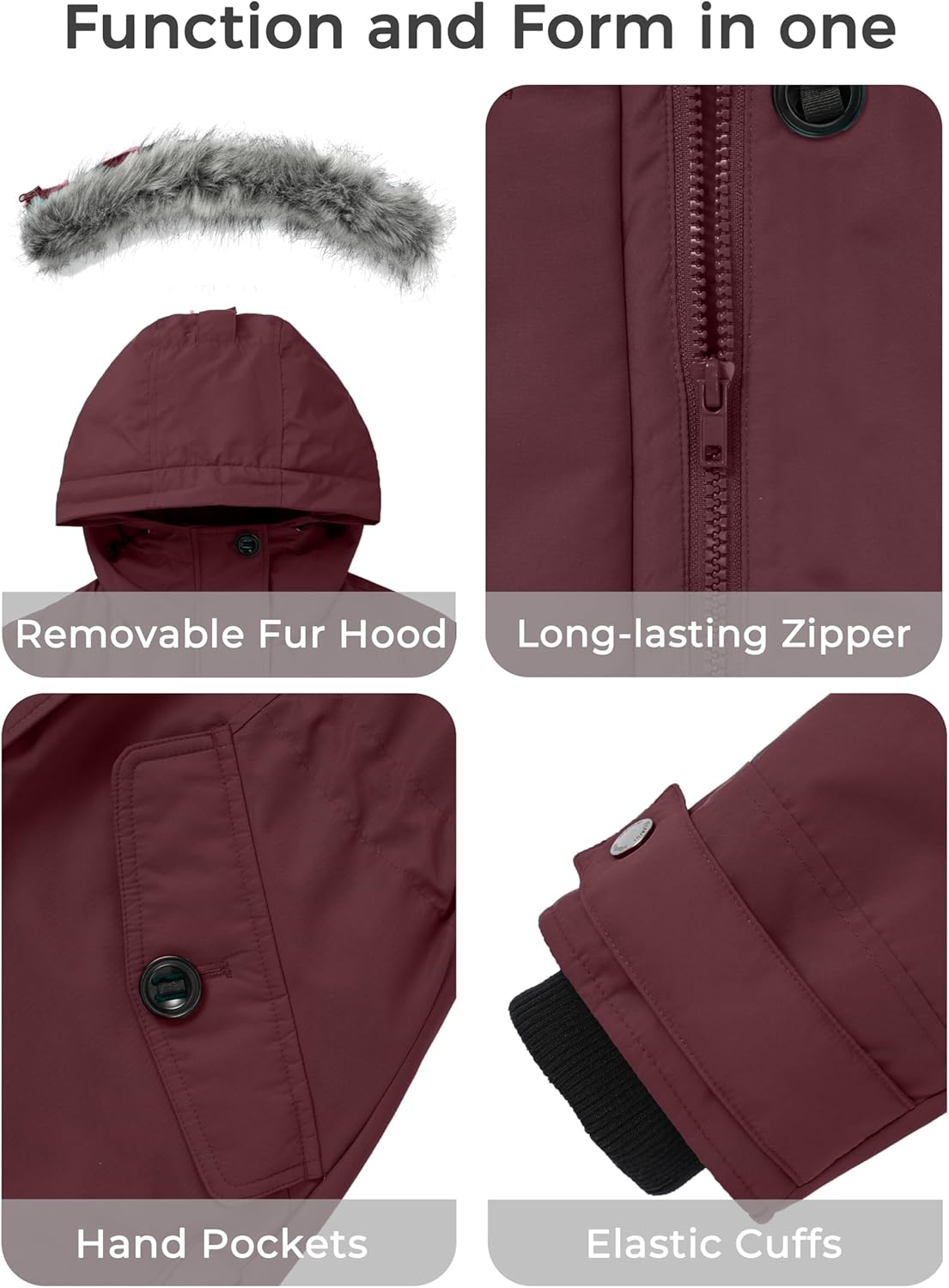 wantdo womens Winter Insulated Puffer Jacket - Image 6