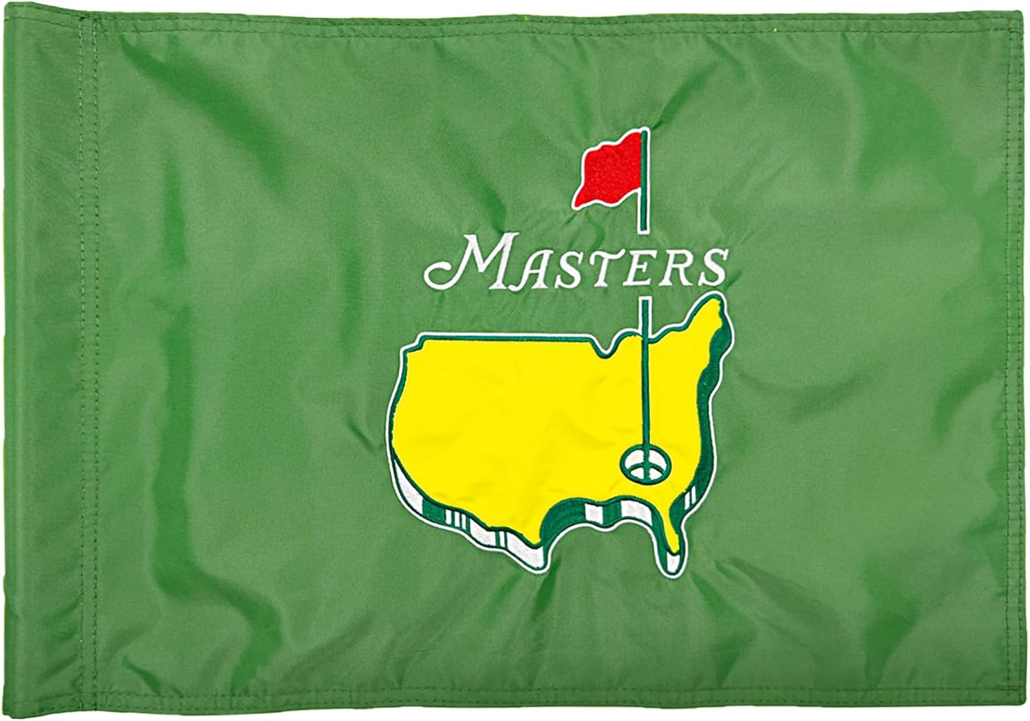 COGOLFING Golf Flag with Tube, DoubleSide Embroidered Augusta National Flag, 420D