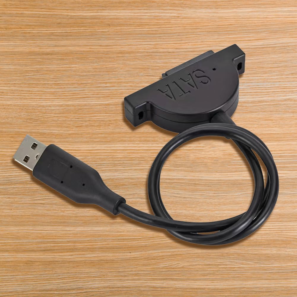 Cavo Adattatore USB 2.0 A SATA | Per Unità Ottiche CD/DVD Esterne, Plug And Play - Foto 9