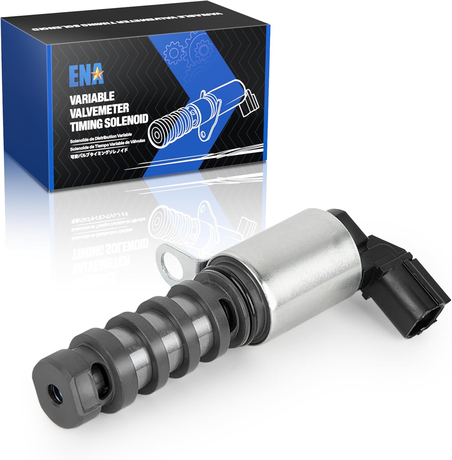 ENA Engine Variable Valve Timing Solenoid VVT Compatible with Honda CRV Crosstour Accord 2.4L L4 2008 2009 2010 2011 2012 2013 2014 2015 Camshaft Position Actuator Solenoid for 918-076 Set of 1