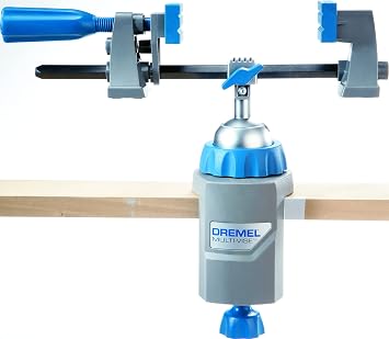 Dremel 4250 Rotary Tool 175 W, Multitool Kit with 3 Attachments 45 Accessories & 2500 Multi-Vise, 3-in-1 Adjustable Bench Vice with Clamp and Tool Holder